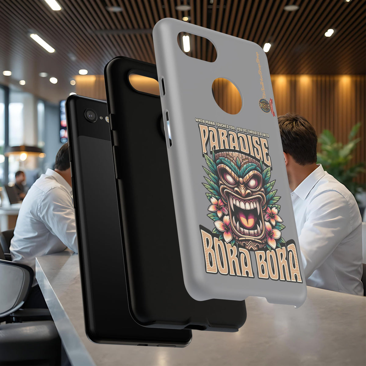 Bora Bora – Coque Antichoc Premium Tiki Élégance