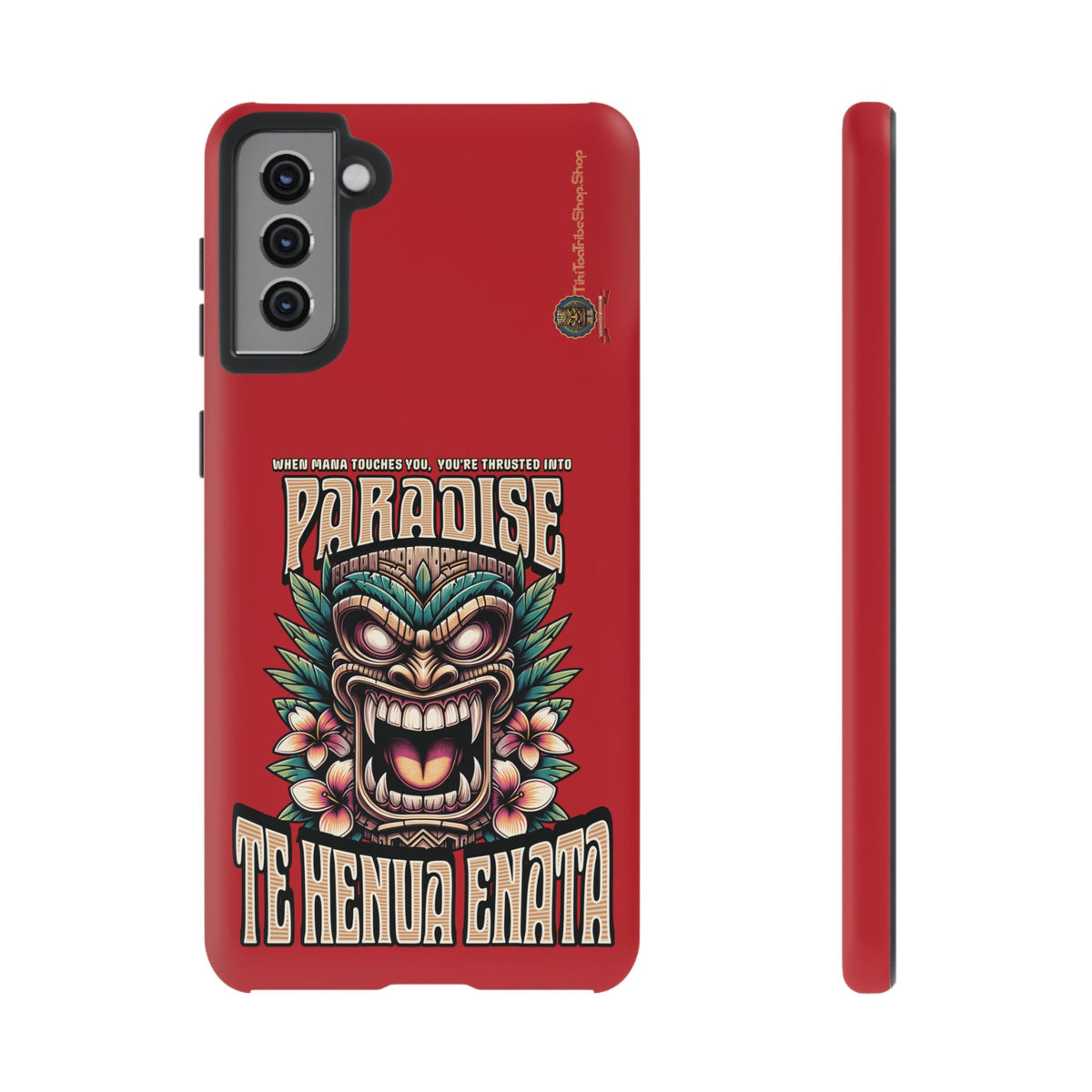 Te Henua Enata â Coque Antichoc Tiki Ancestral & Puissant