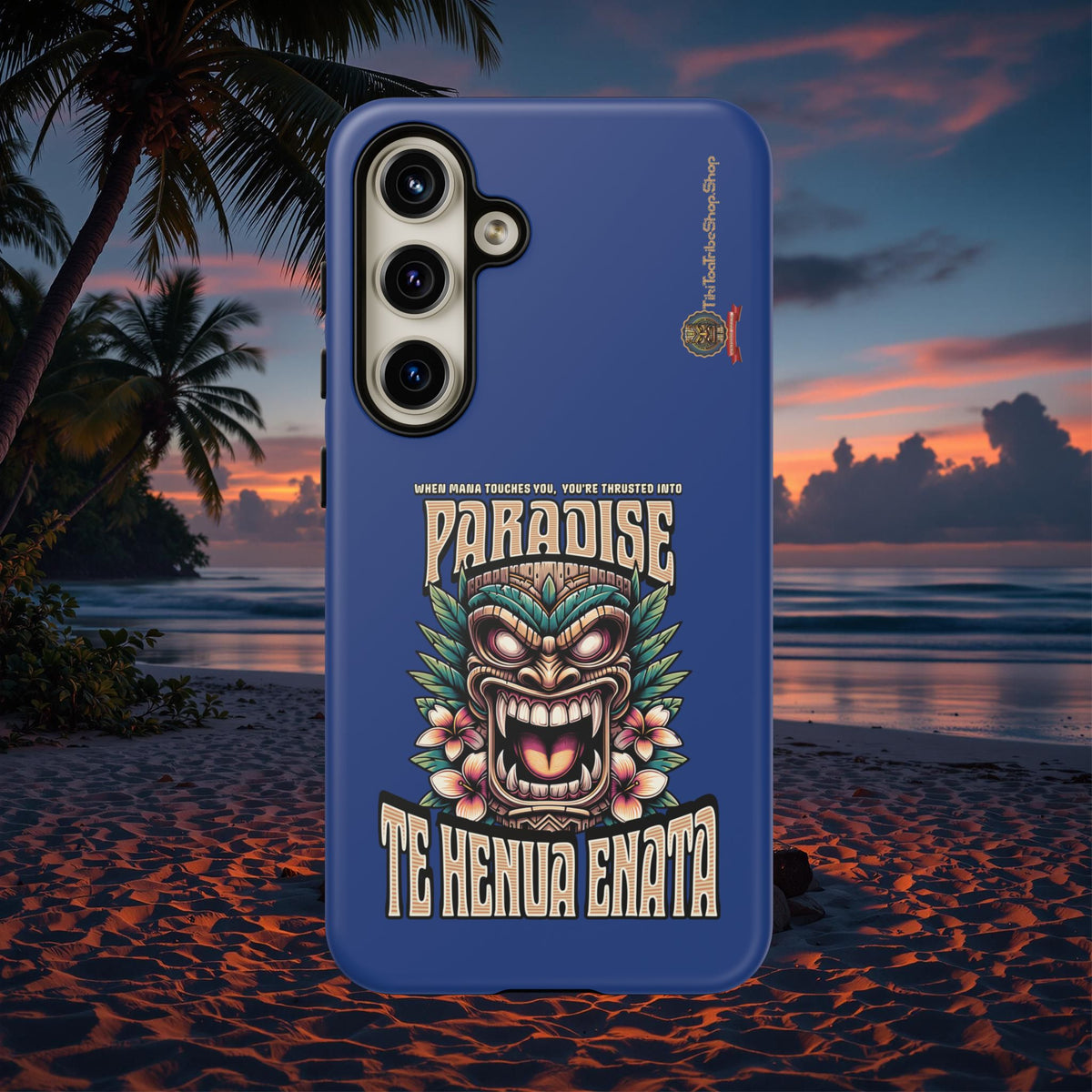 Te Henua Enata â Coque Antichoc Tiki Ancestral & Puissant