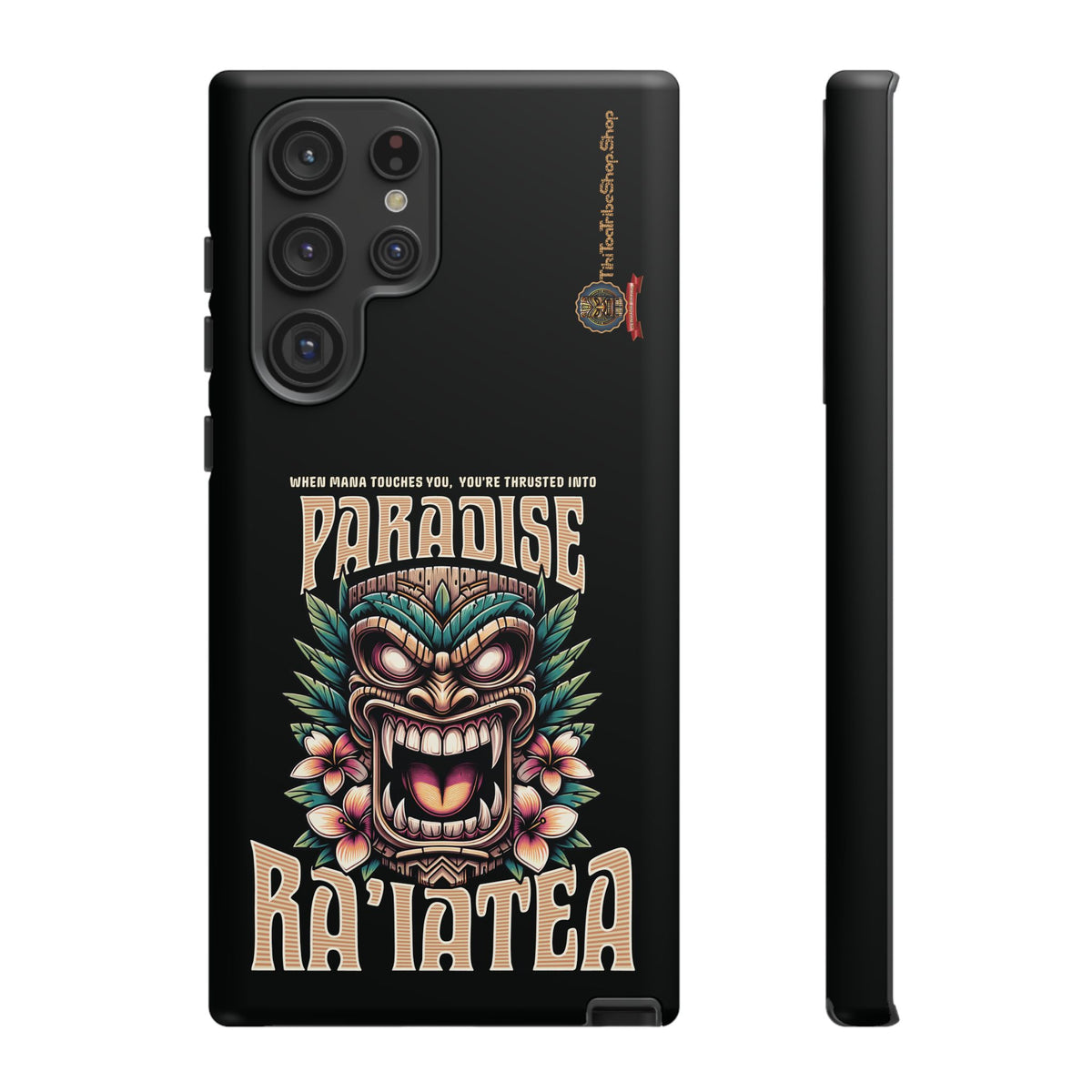 Ra’iatea – Coque Tiki Tribal de Protection Premium