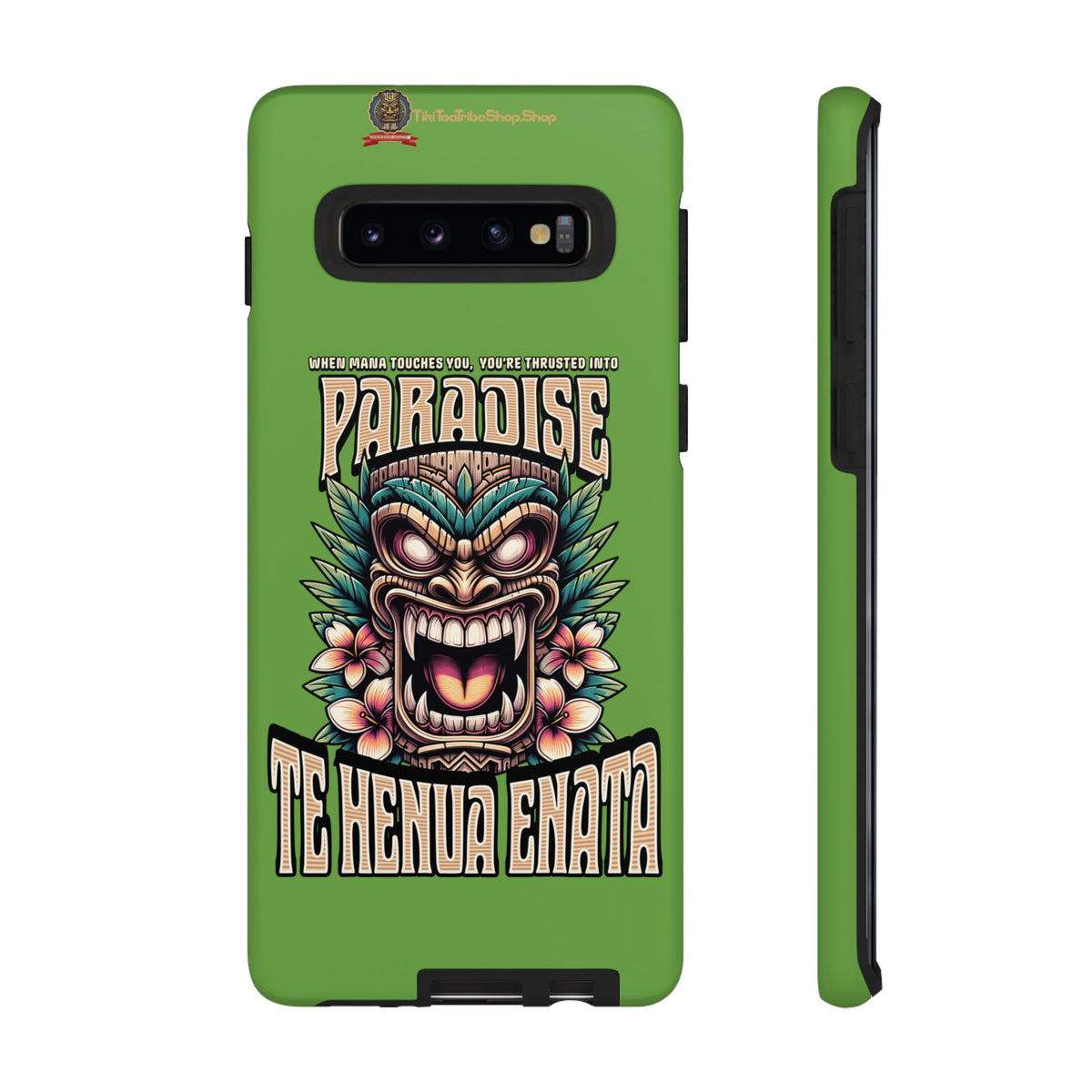 Te Henua Enata â Coque Antichoc Tiki Ancestral & Puissant