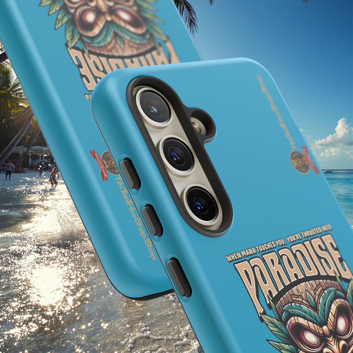 Bora Bora – Coque Antichoc Premium Tiki Élégance
