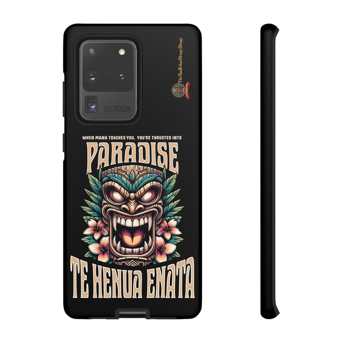 Te Henua Enata â Coque Antichoc Tiki Ancestral & Puissant