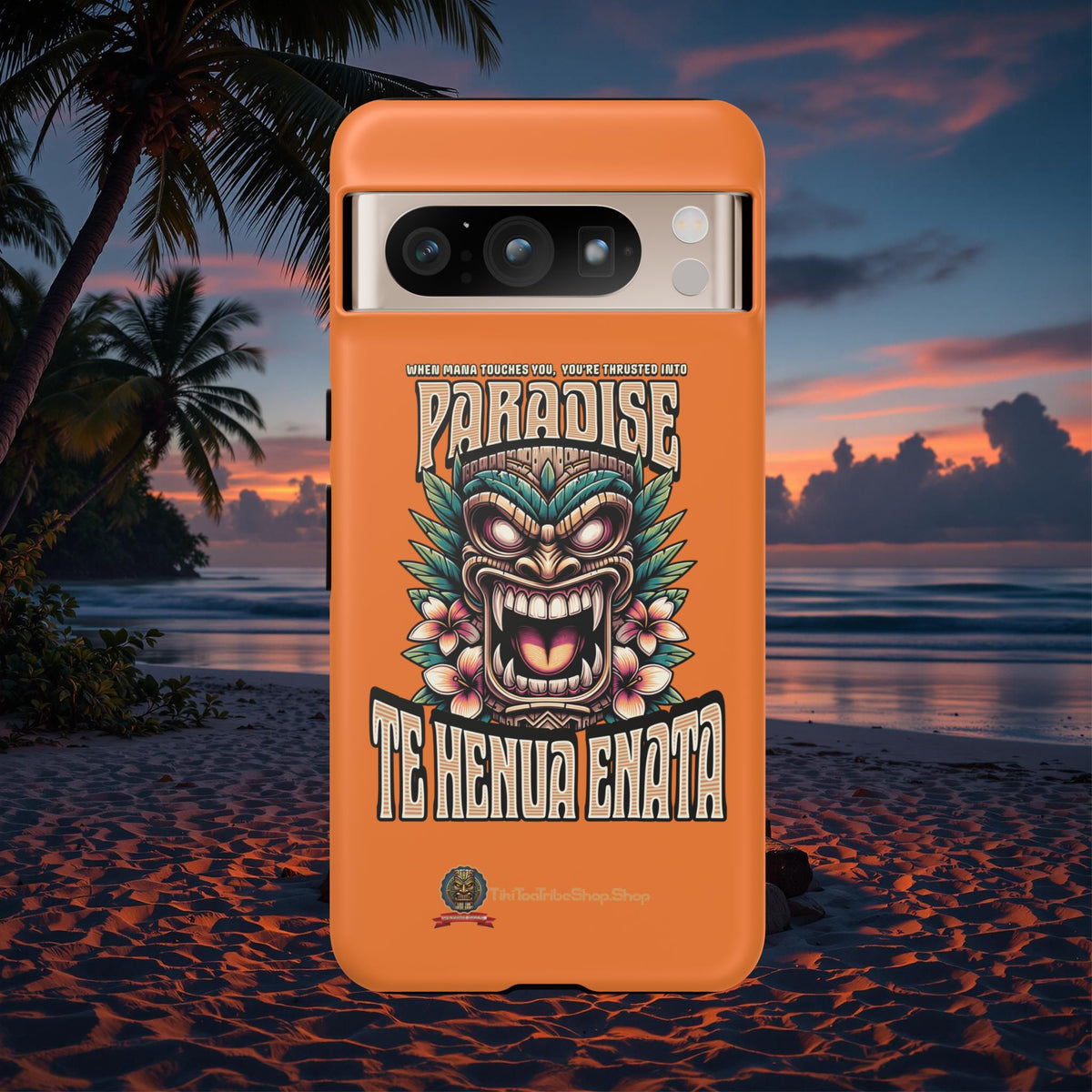 Te Henua Enata â Coque Antichoc Tiki Ancestral & Puissant