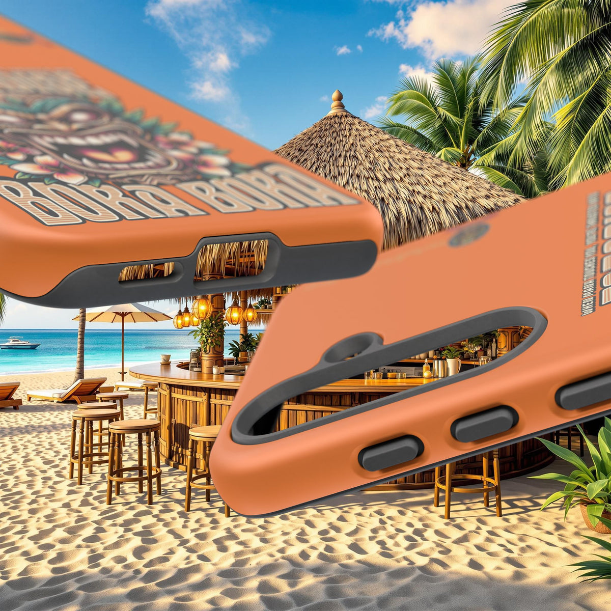 Bora Bora – Coque Antichoc Premium Tiki Élégance