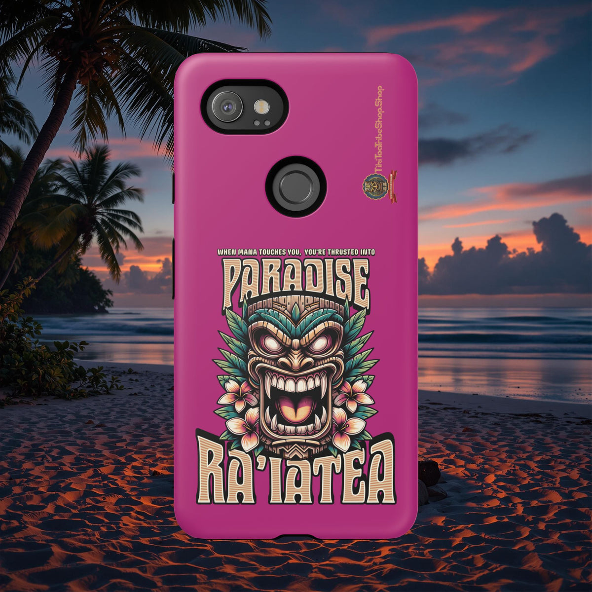 Ra’iatea – Coque Tiki Tribal de Protection Premium
