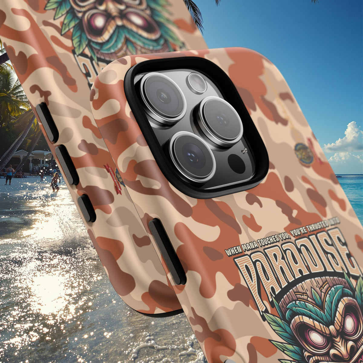 Hawaii â Coque Antichoc Premium Tiki Mana