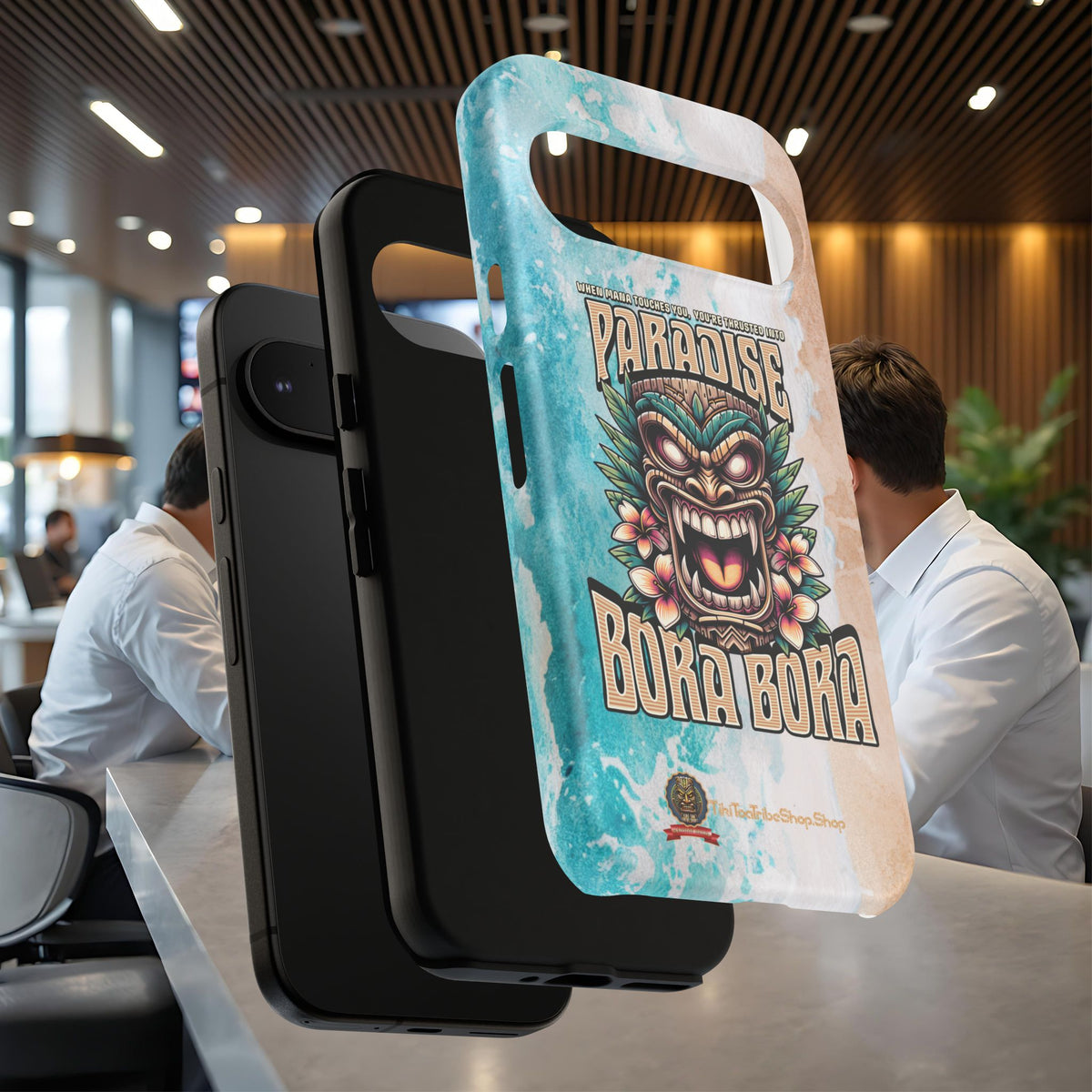 Bora Bora – Coque Antichoc Premium Tiki Élégance