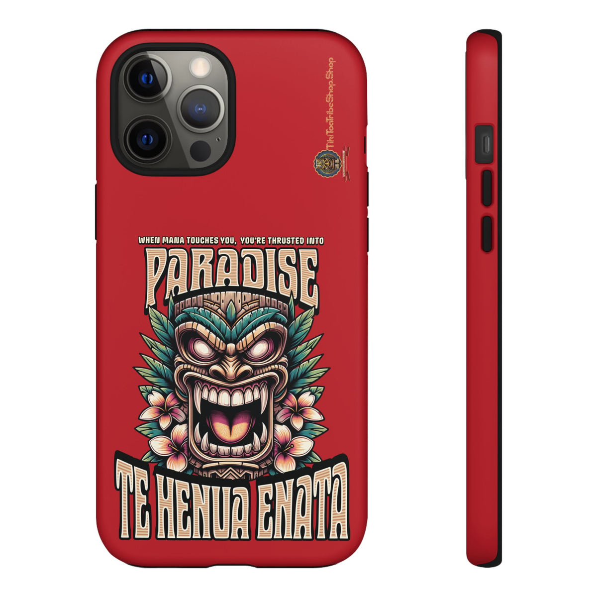 Te Henua Enata â Coque Antichoc Tiki Ancestral & Puissant