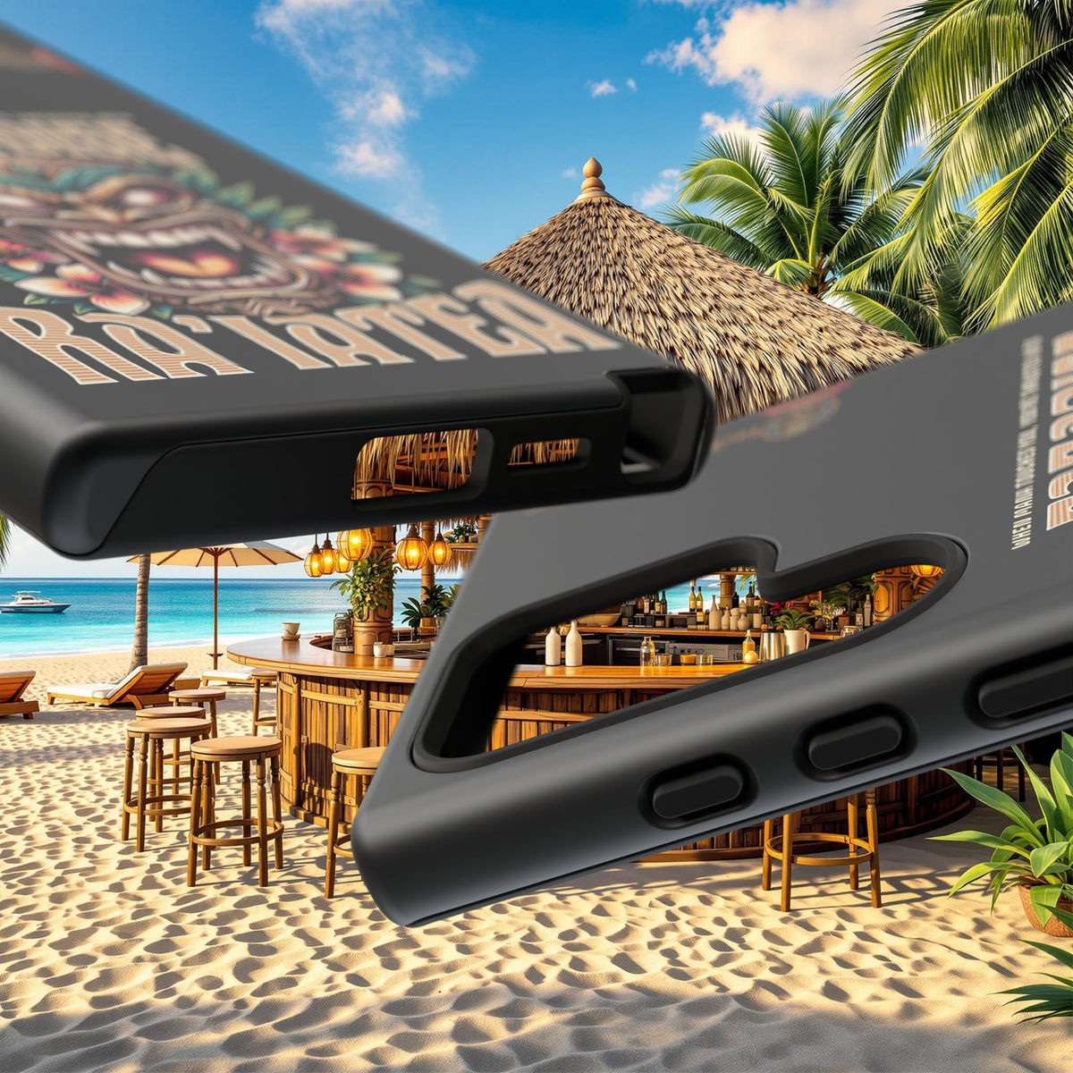 Ra’iatea – Coque Tiki Tribal de Protection Premium