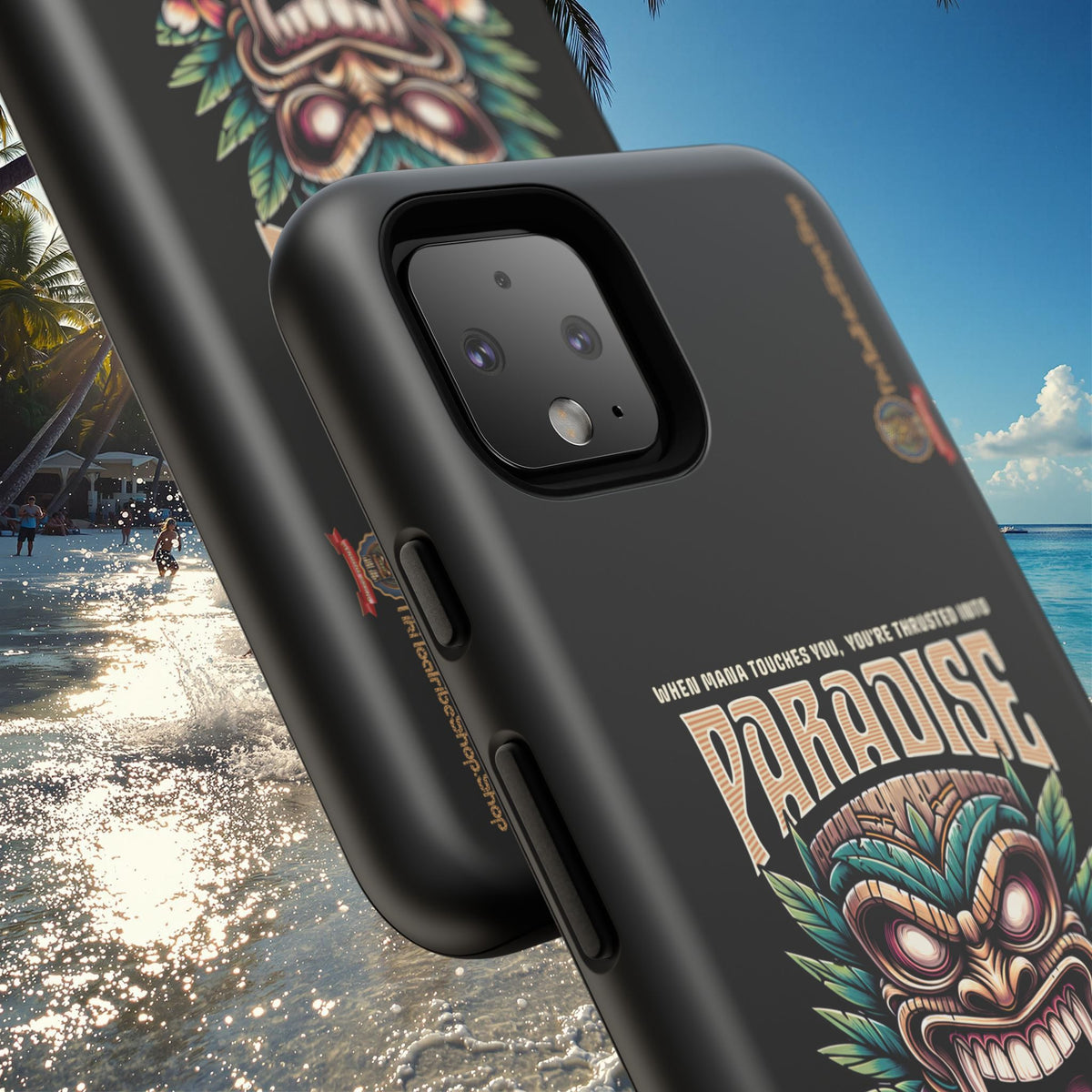 Bora Bora – Coque Antichoc Premium Tiki Élégance