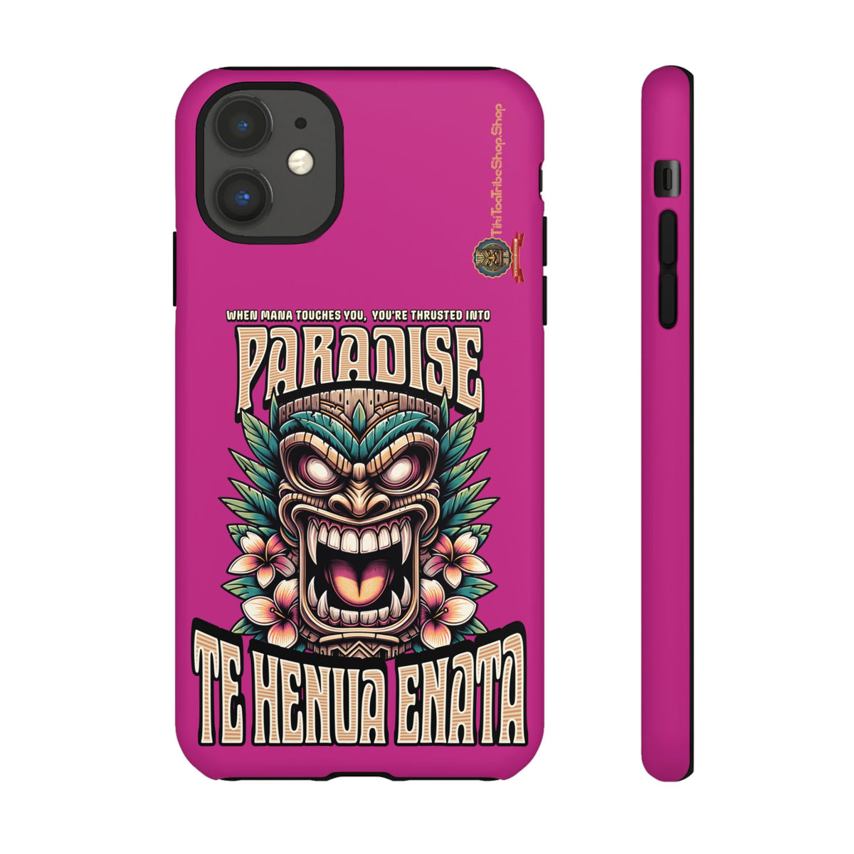 Te Henua Enata â Coque Antichoc Tiki Ancestral & Puissant