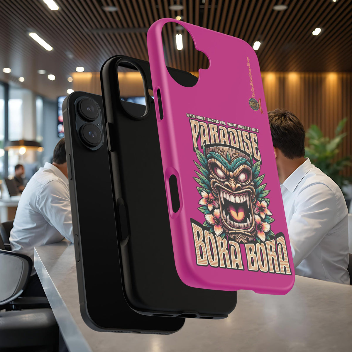 Bora Bora – Coque Antichoc Premium Tiki Élégance