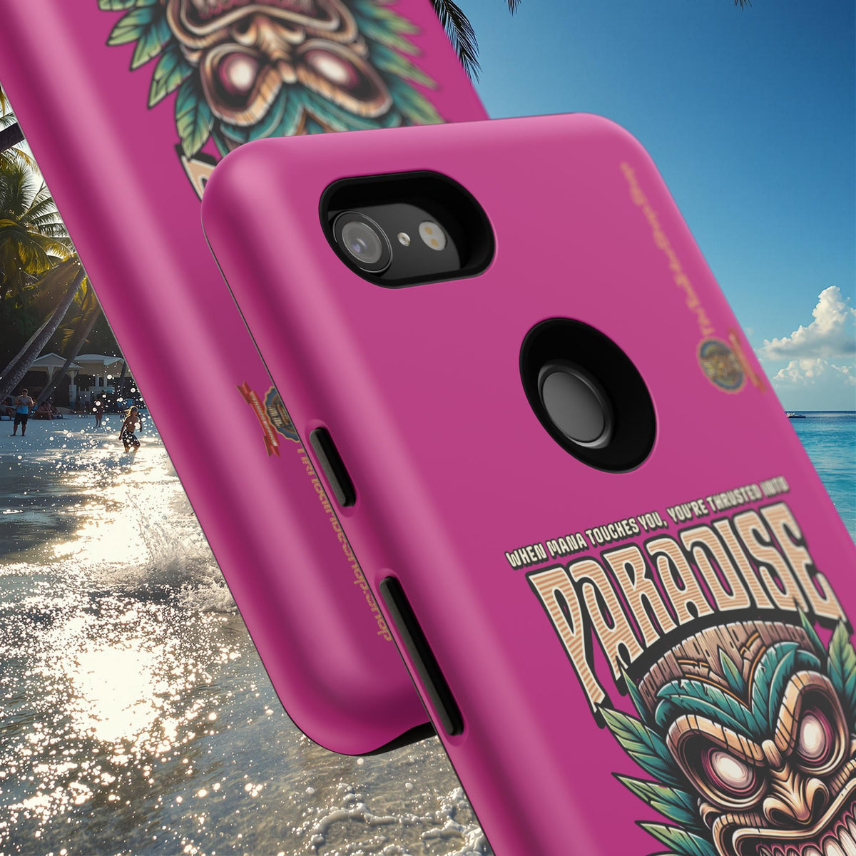 Bora Bora – Coque Antichoc Premium Tiki Élégance