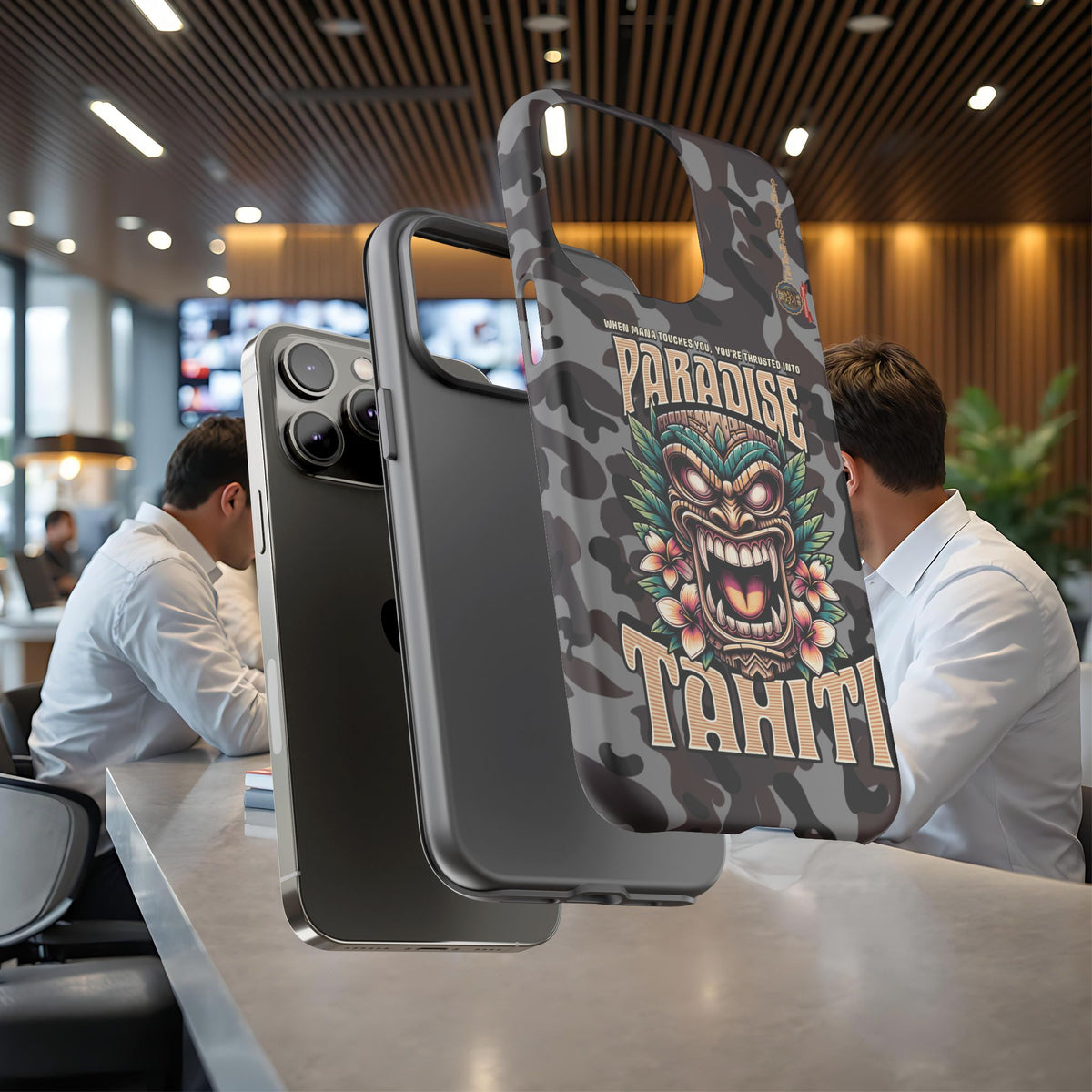 Tahiti â Coque Antichoc Premium Tiki Royal