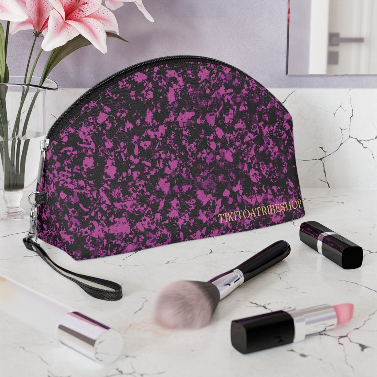 Trousse de Rangement Effet Granit