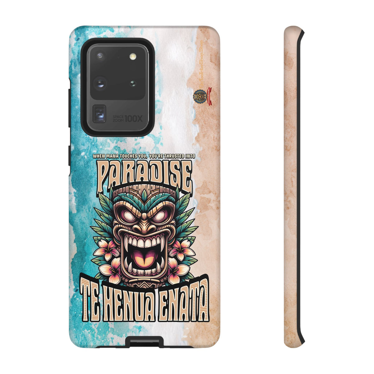 Te Henua Enata â Coque Antichoc Tiki Ancestral & Puissant
