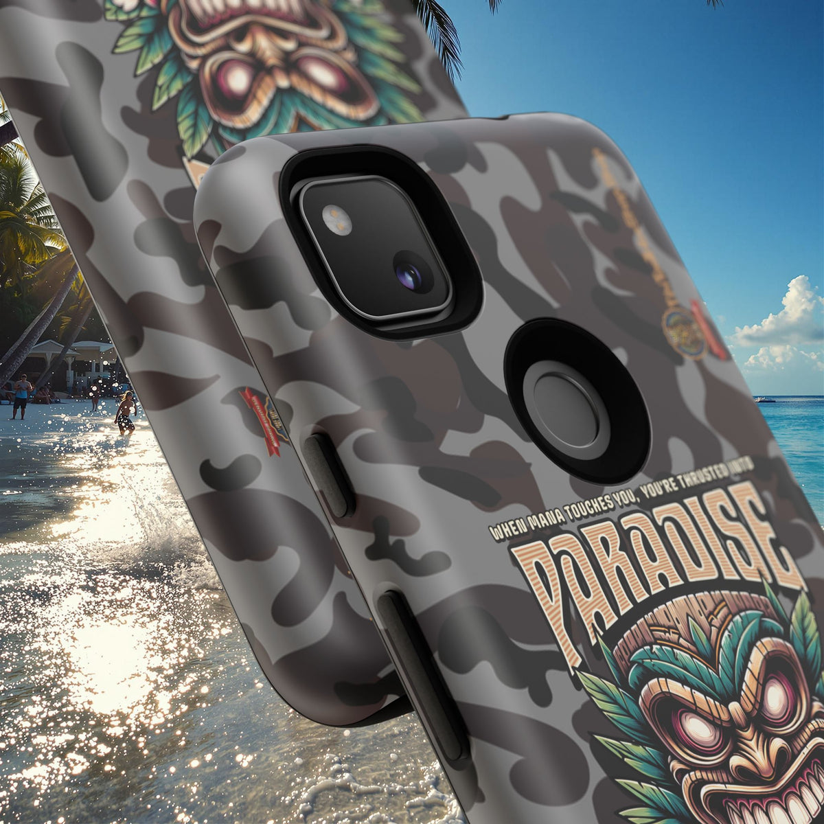 Tahiti â Coque Antichoc Premium Tiki Royal