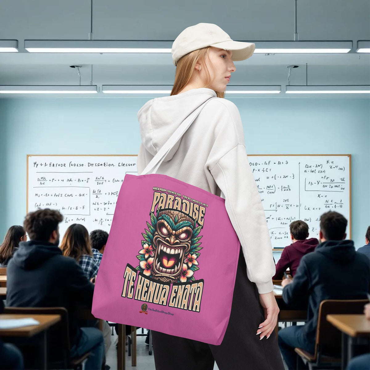 TE HENUA ENATA PARADISE Tote Bag