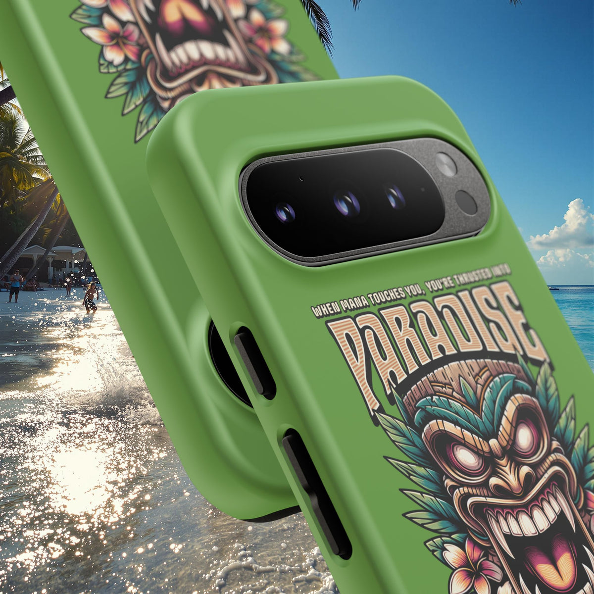 Ra’iatea – Coque Tiki Tribal de Protection Premium