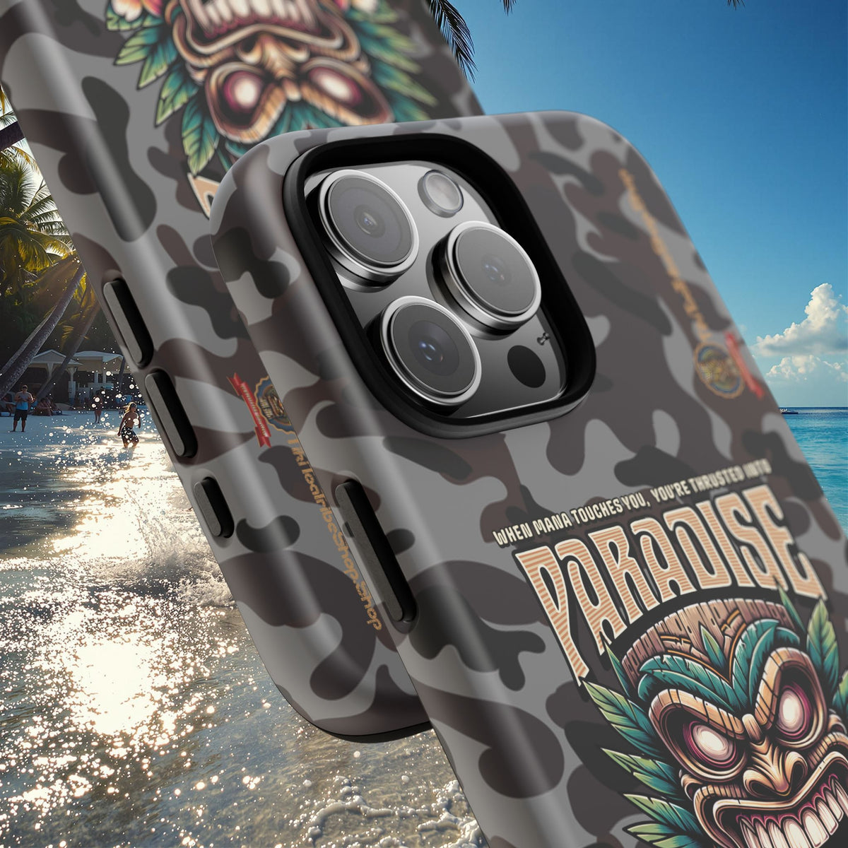 Tahiti â Coque Antichoc Premium Tiki Royal