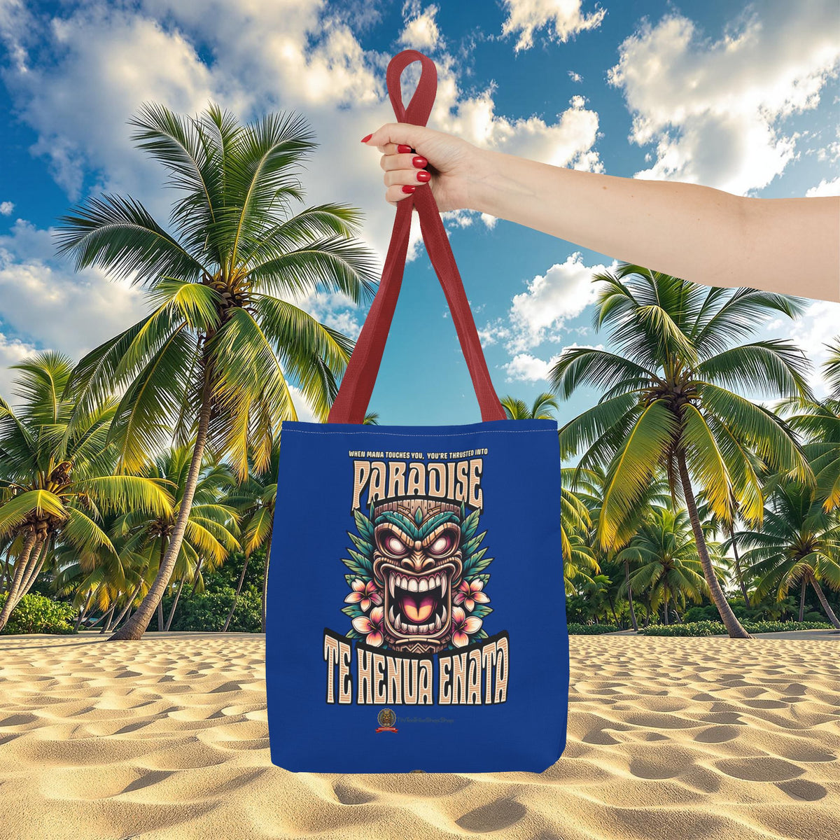 TE HENUA ENATA PARADISE Tote Bag