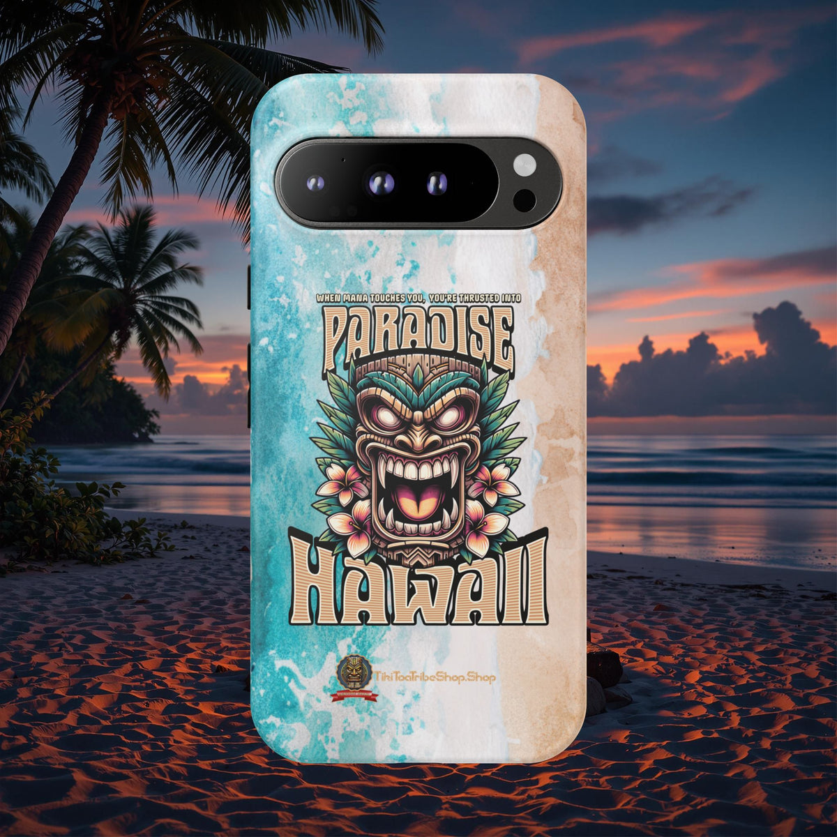 Hawaii â Coque Antichoc Premium Tiki Mana