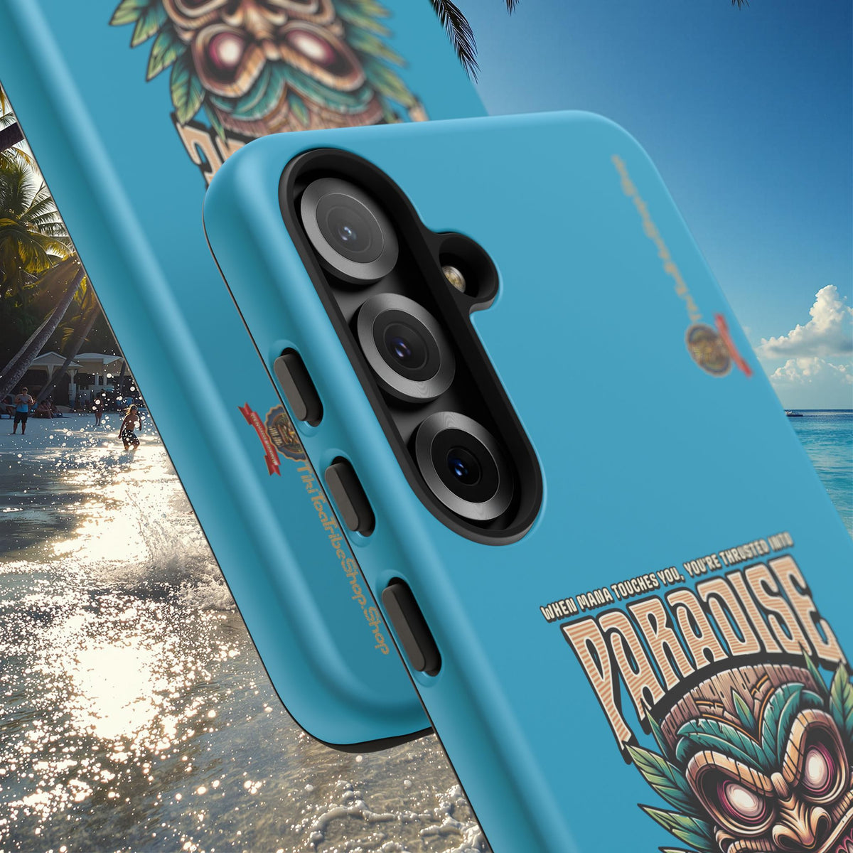 Te Henua Enata â Coque Antichoc Tiki Ancestral & Puissant