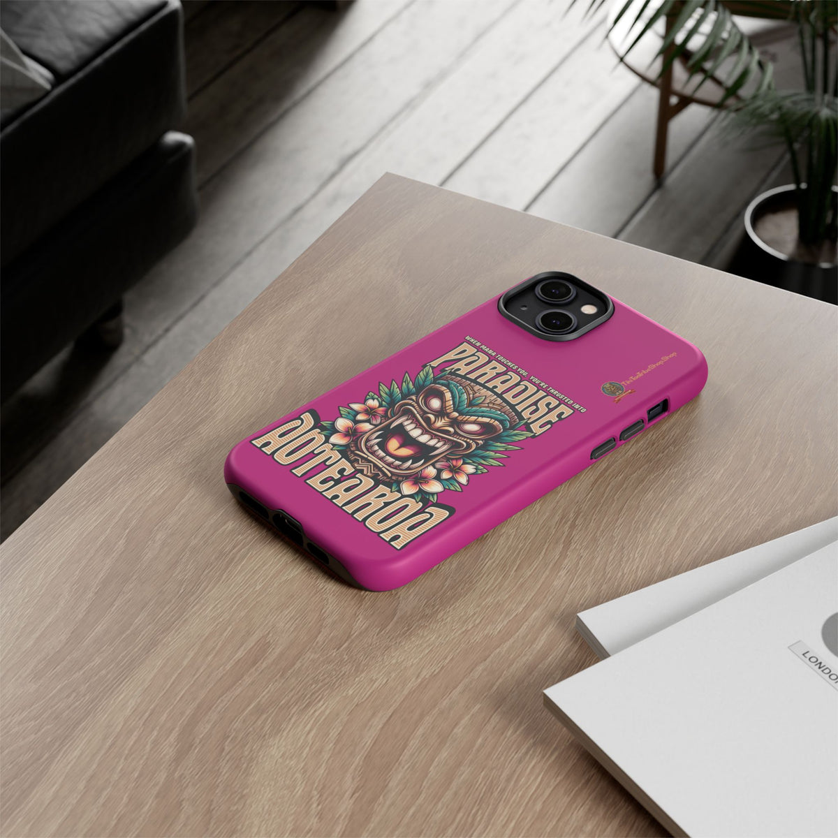 Aotearoa – Tiki Maori & Ancestral Mana Shockproof Case