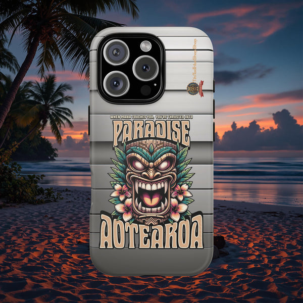 Aotearoa – Tiki Maori & Ancestral Mana Shockproof Case