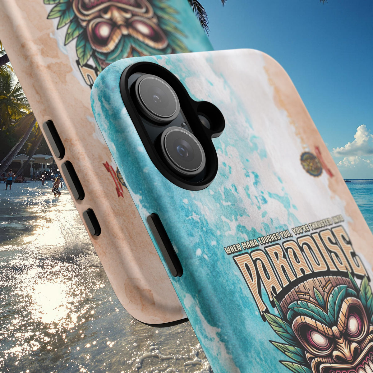 Bora Bora – Coque Antichoc Premium Tiki Élégance