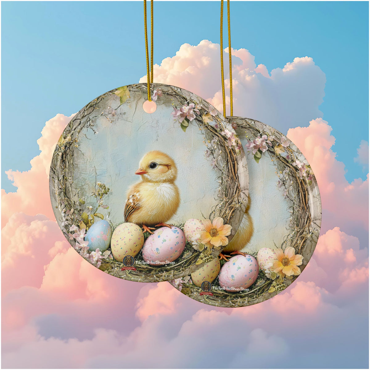 Ceramic Easter Ornaments