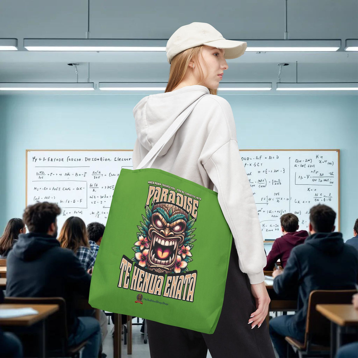 TE HENUA ENATA PARADISE Tote Bag
