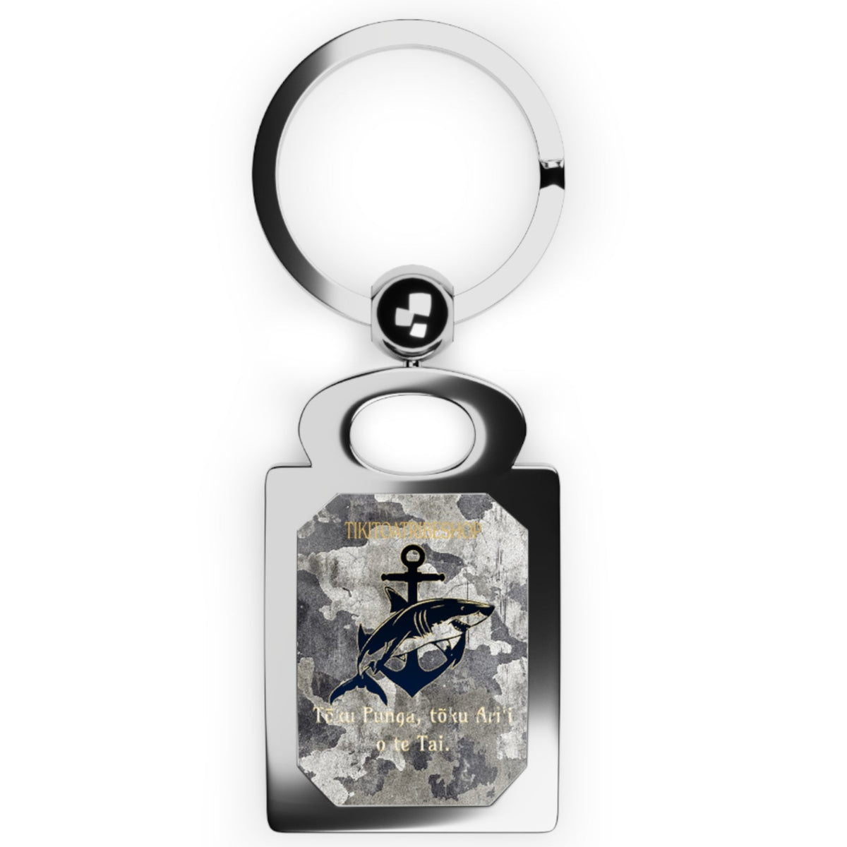 🇵🇫 Porte-clés “Ancre & Requin”
