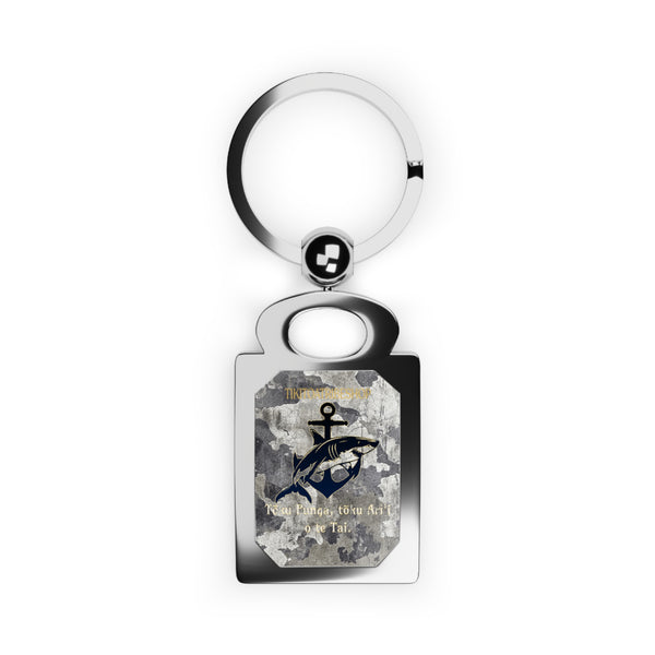 🇵🇫 “Anchor & Shark” Keychain