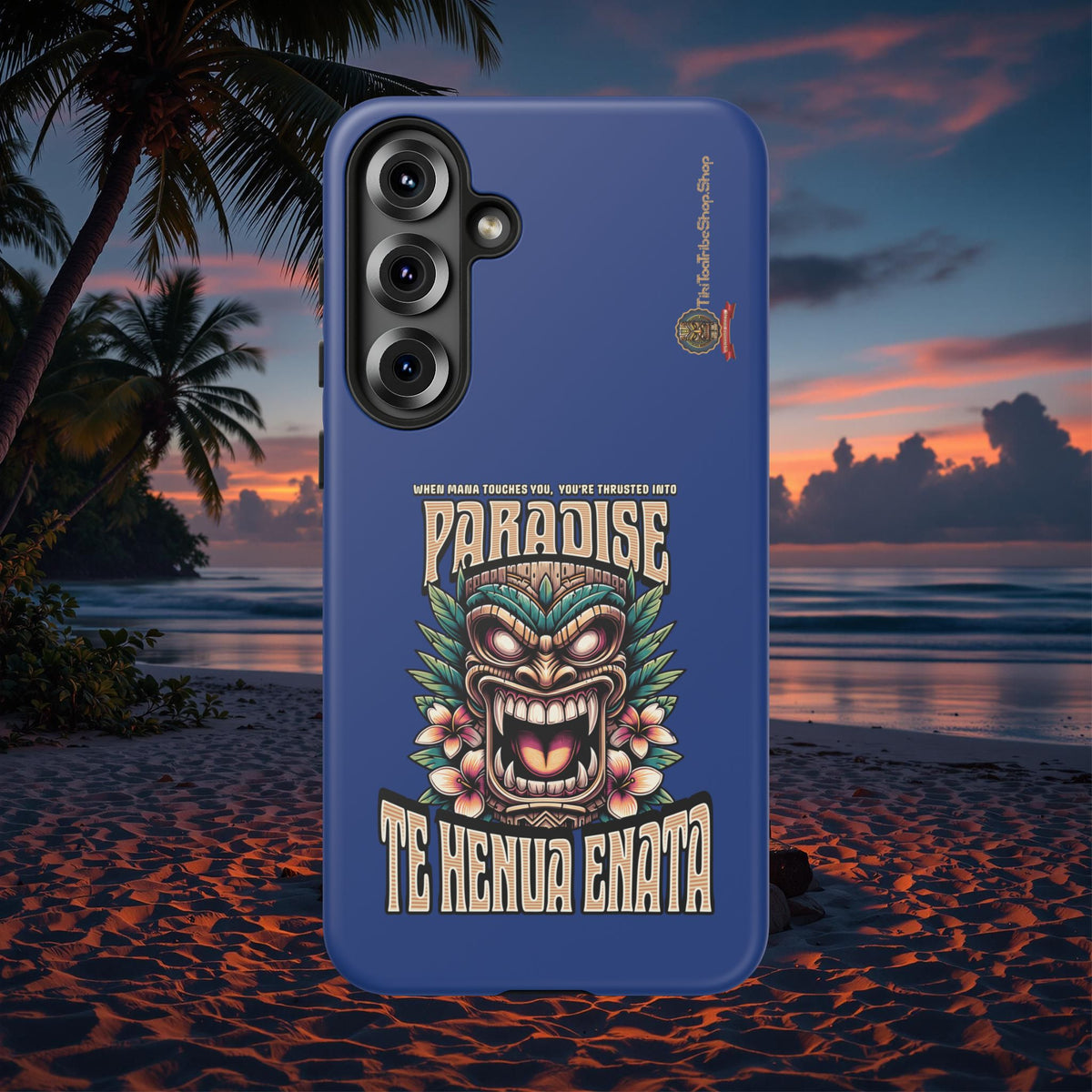 Te Henua Enata â Coque Antichoc Tiki Ancestral & Puissant