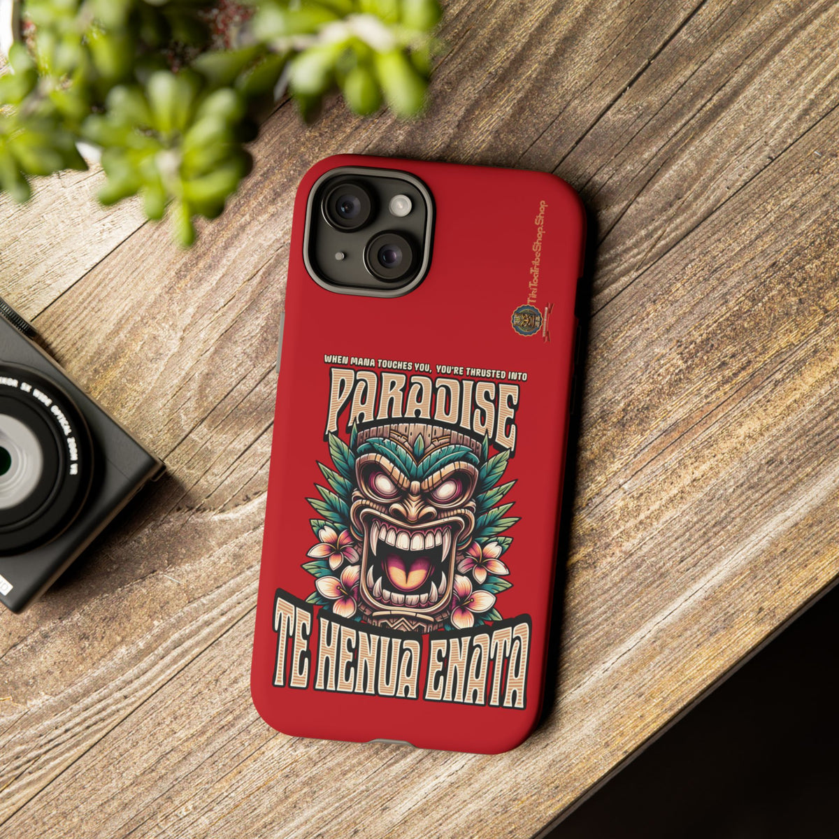 Te Henua Enata â Coque Antichoc Tiki Ancestral & Puissant