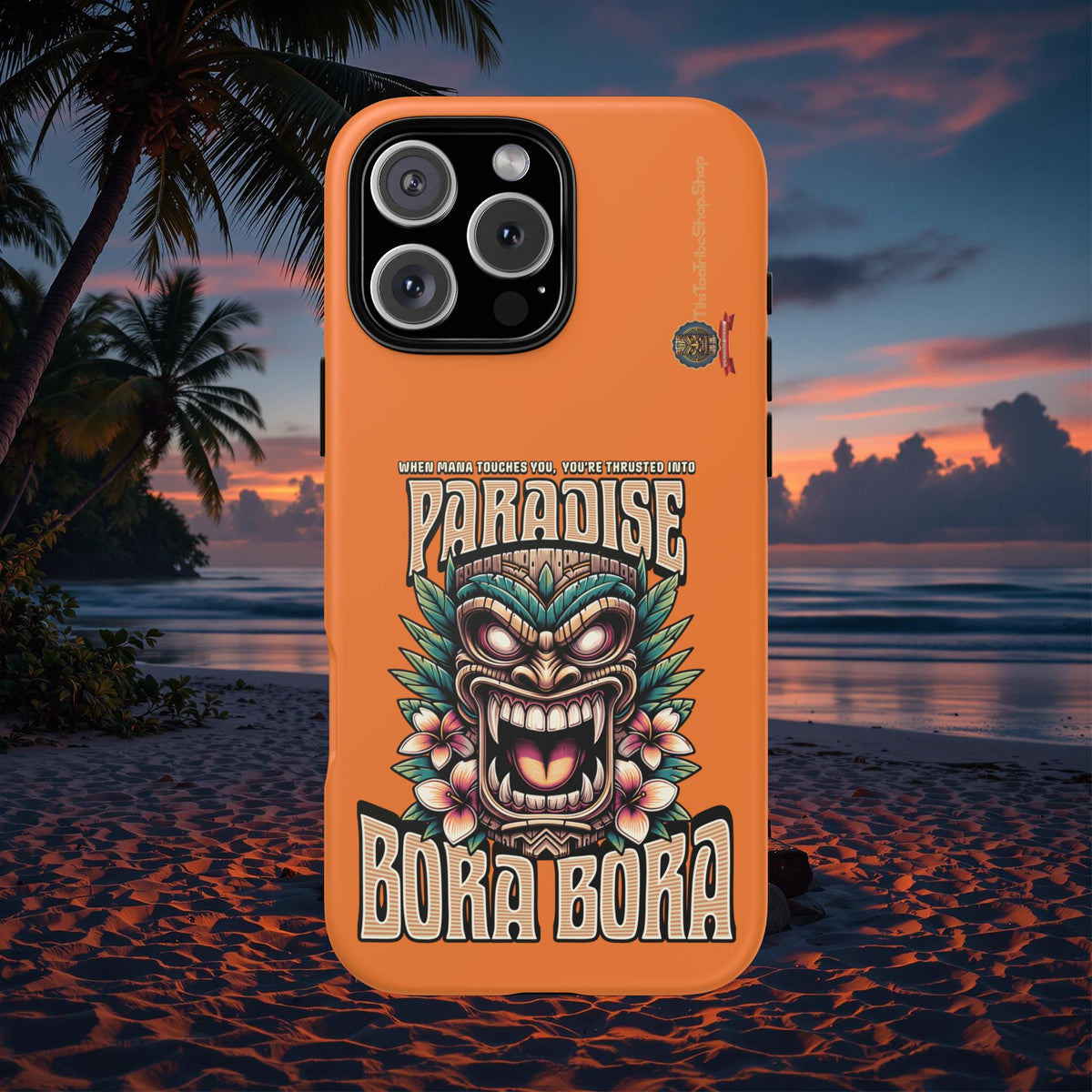 Bora Bora – Coque Antichoc Premium Tiki Élégance