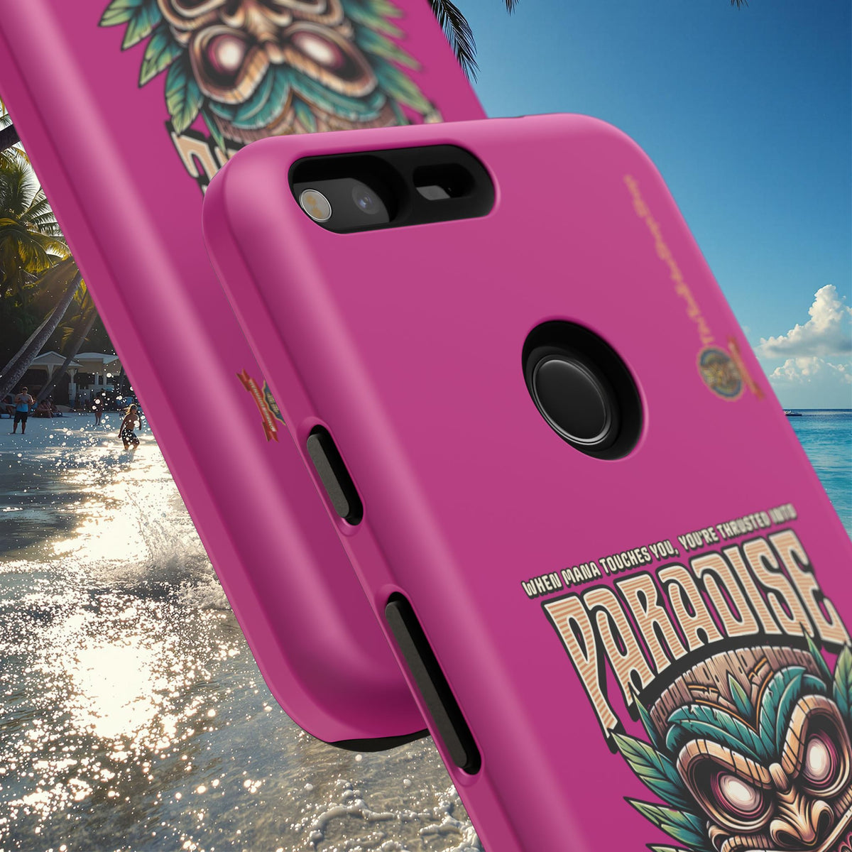 Bora Bora – Coque Antichoc Premium Tiki Élégance
