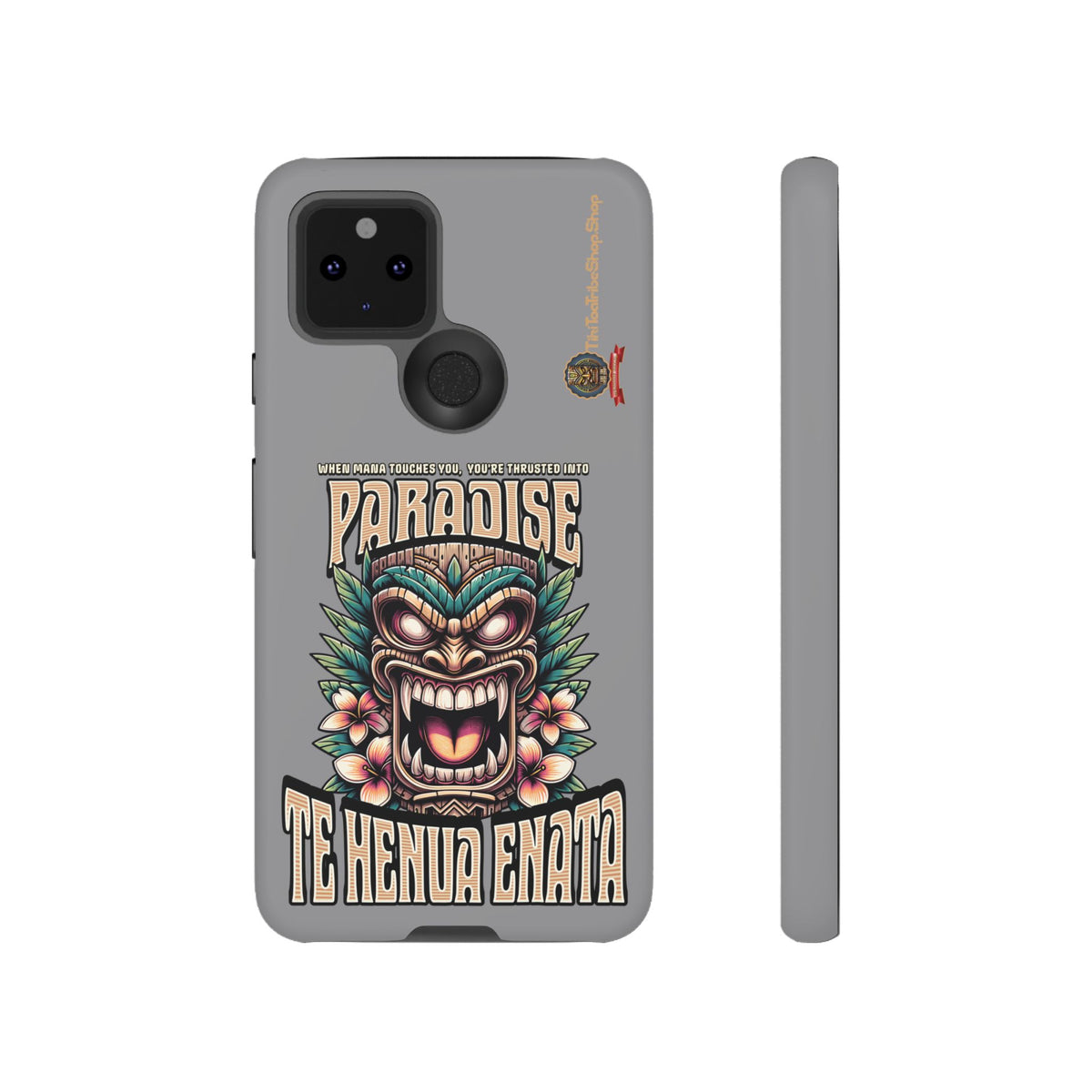 Te Henua Enata â Coque Antichoc Tiki Ancestral & Puissant