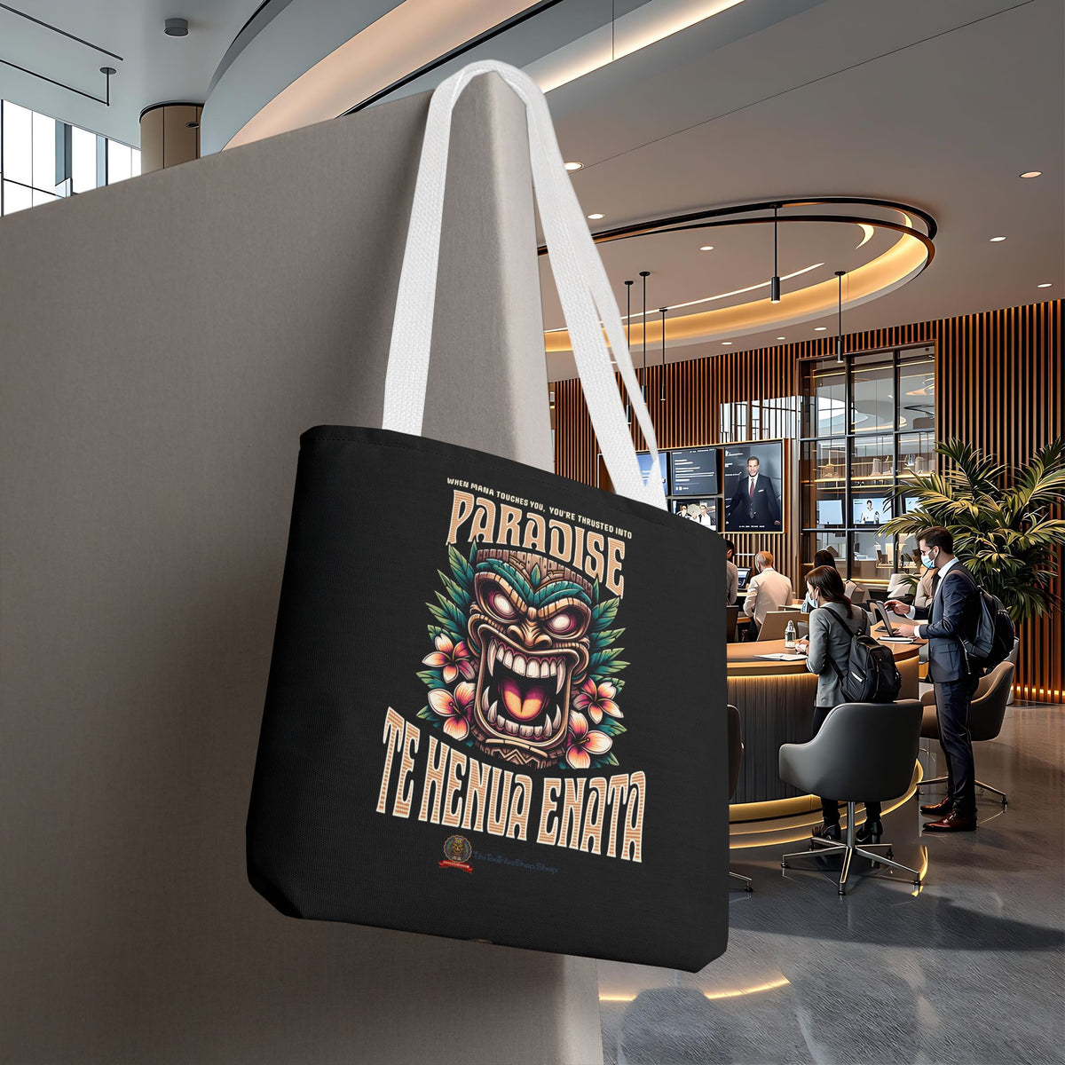 TE HENUA ENATA PARADISE Tote Bag