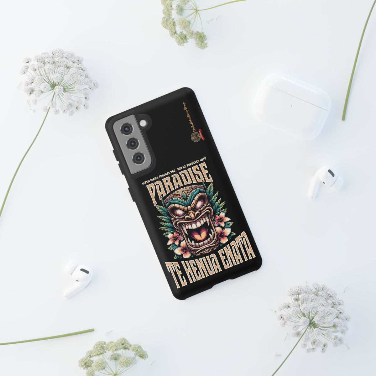 Te Henua Enata â Coque Antichoc Tiki Ancestral & Puissant