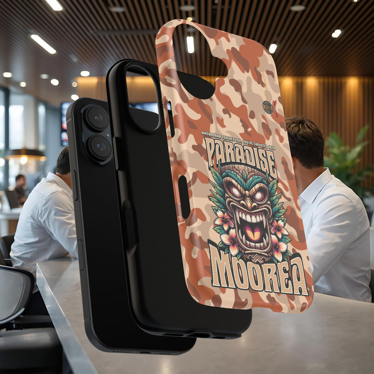 Moorea â Coque Antichoc Premium Tiki Fenua