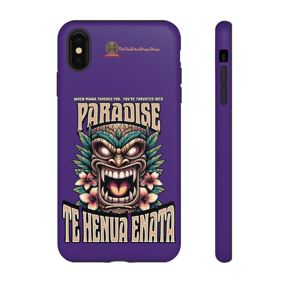 Te Henua Enata â Coque Antichoc Tiki Ancestral & Puissant