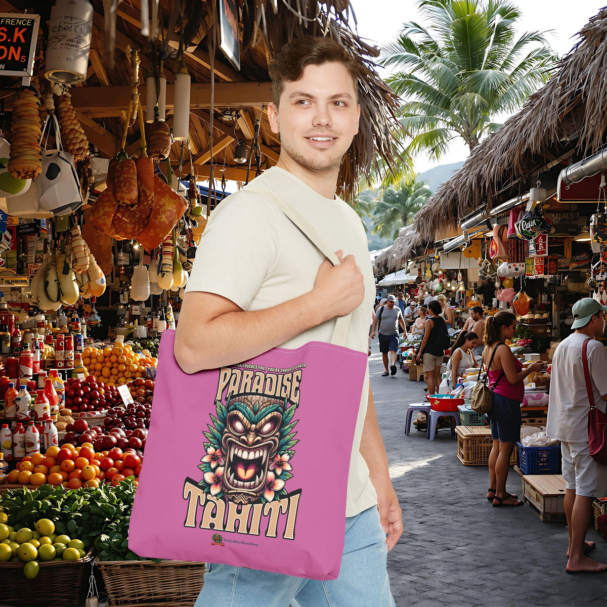 TAHITI  PARADISE Tote Bag