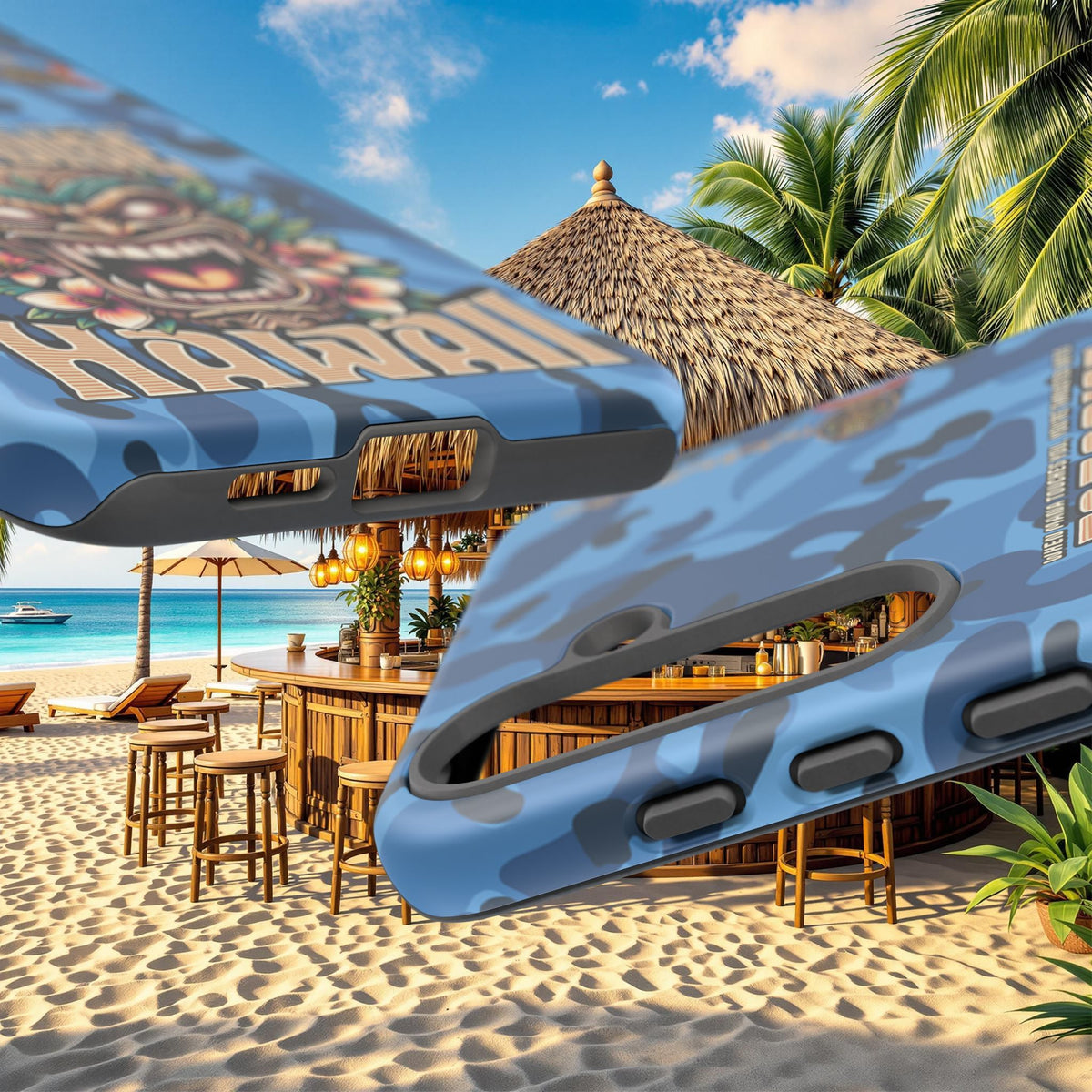 Hawaii â Coque Antichoc Premium Tiki Mana