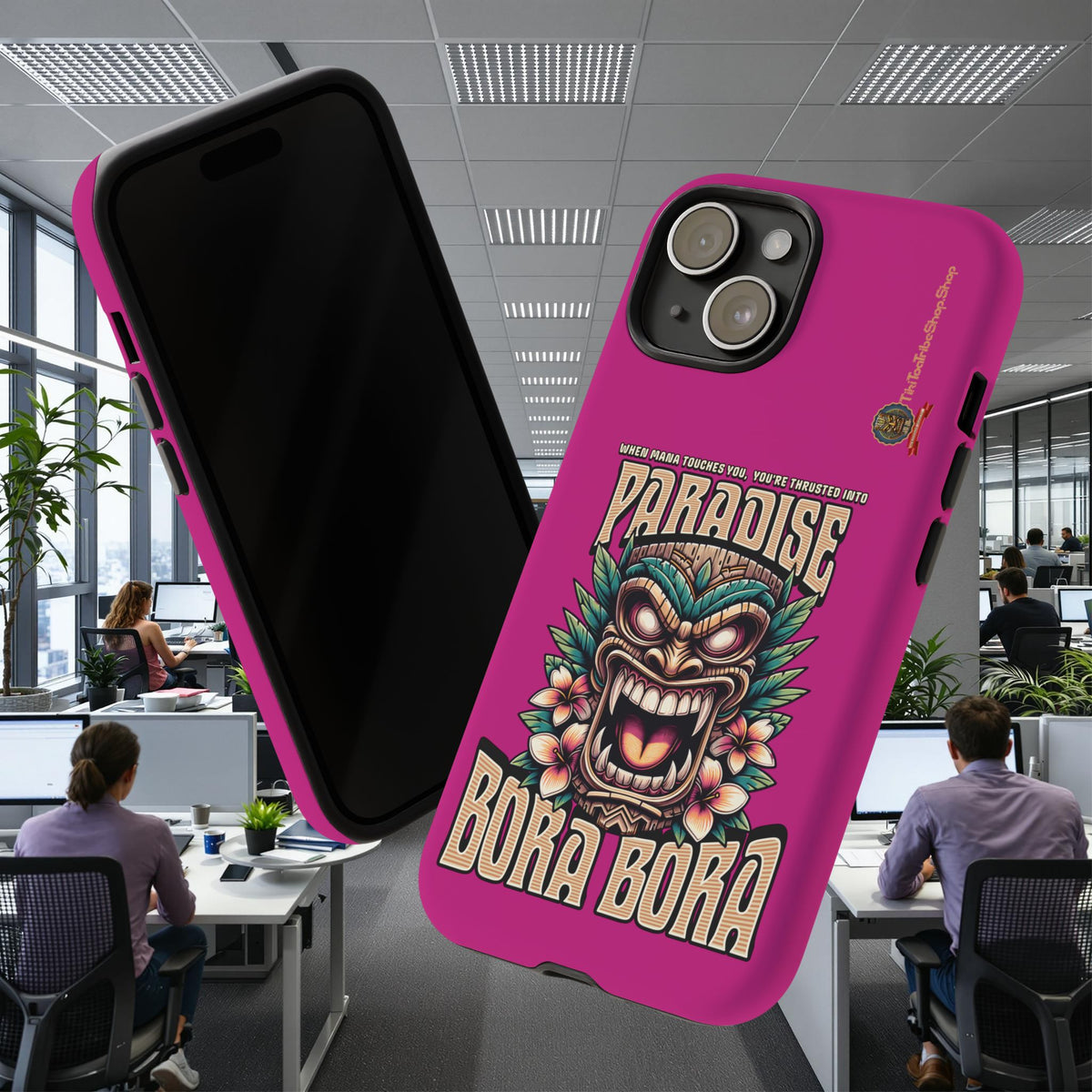 Bora Bora – Coque Antichoc Premium Tiki Élégance