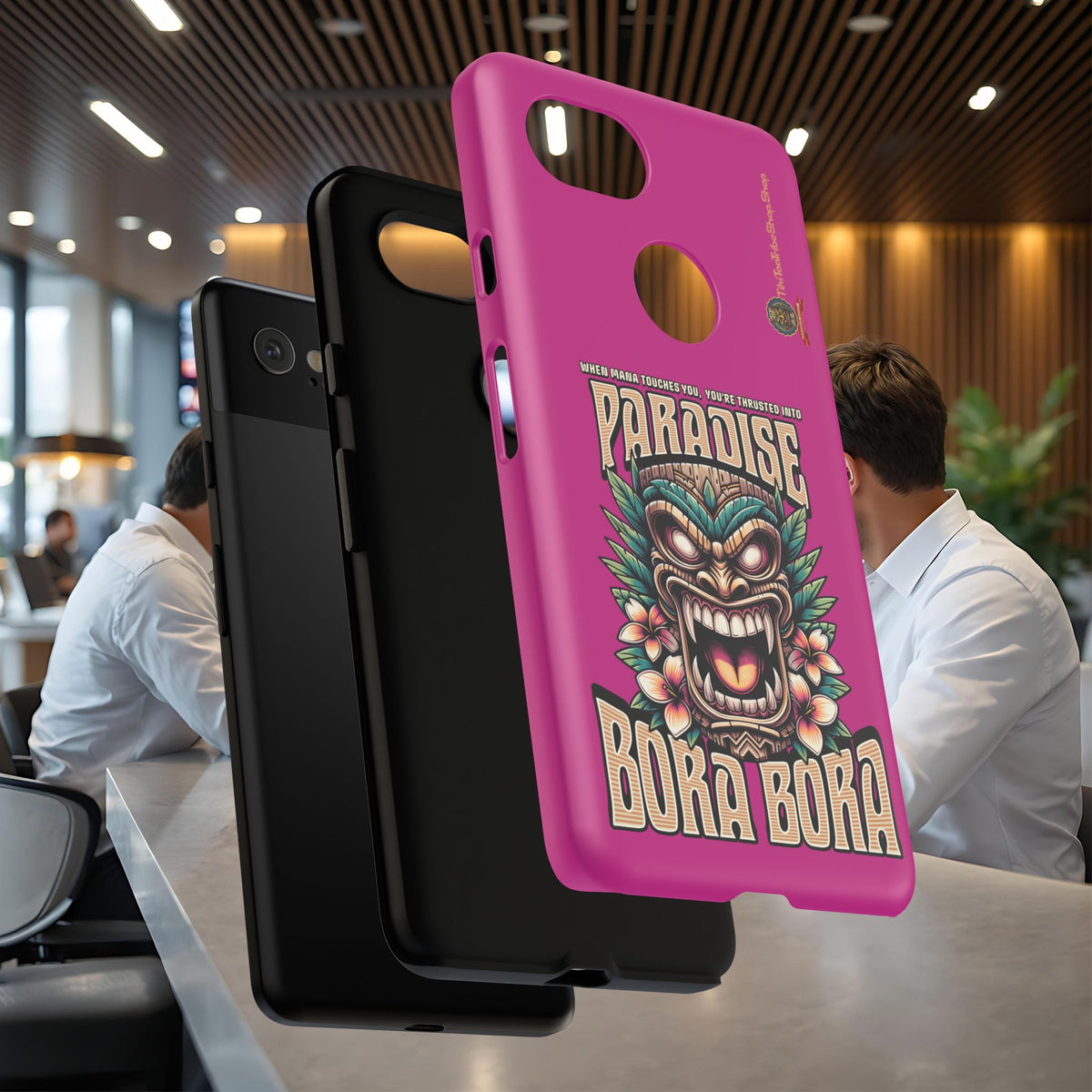 Bora Bora – Coque Antichoc Premium Tiki Élégance