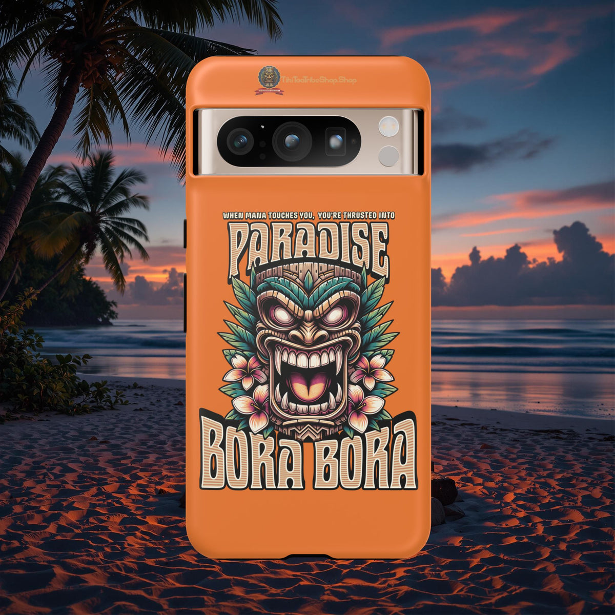 Bora Bora – Coque Antichoc Premium Tiki Élégance