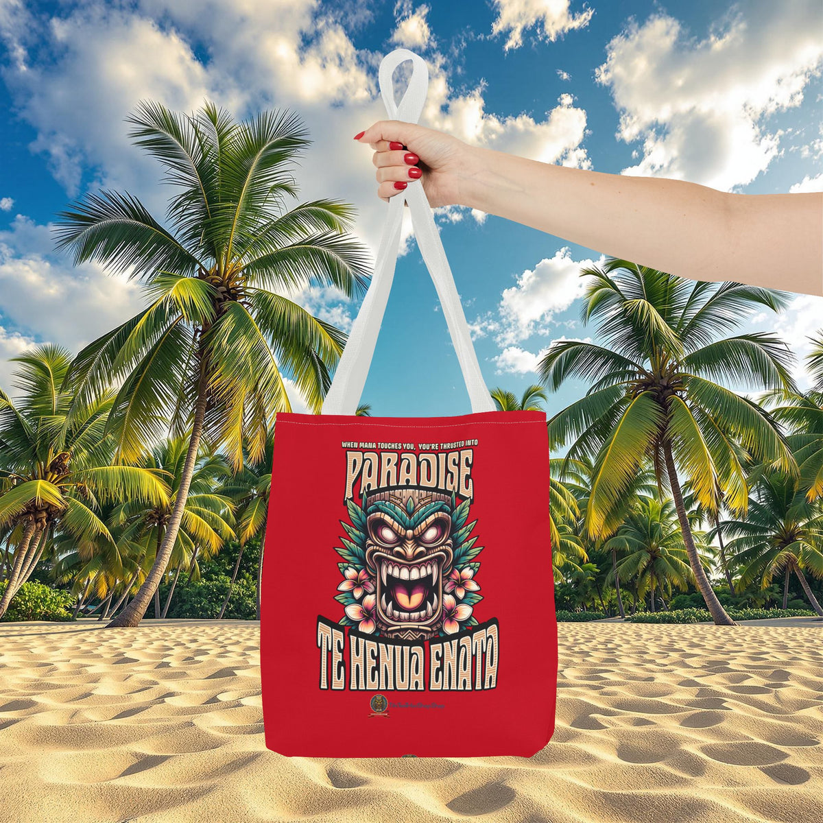 TE HENUA ENATA PARADISE Tote Bag